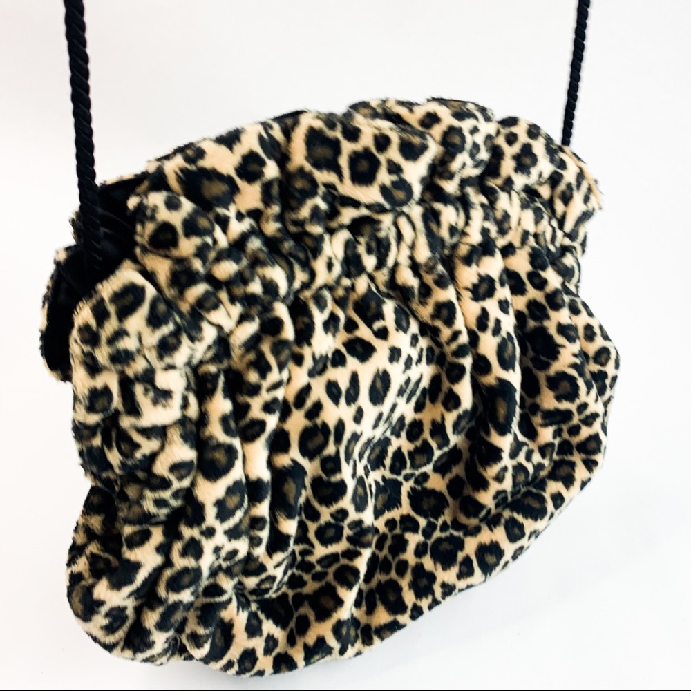Grace Chaung New York Leopard Fabric Bag